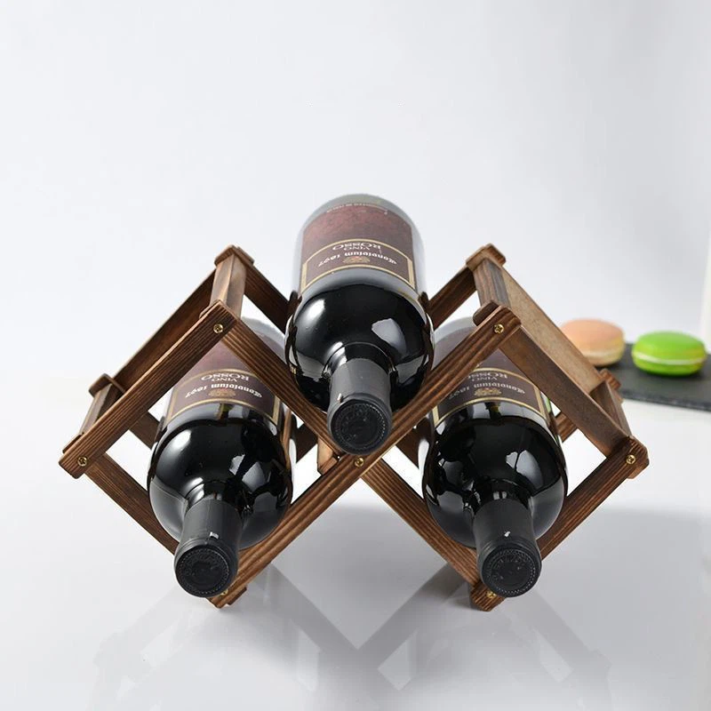 Diamond Folding Wine Rack
